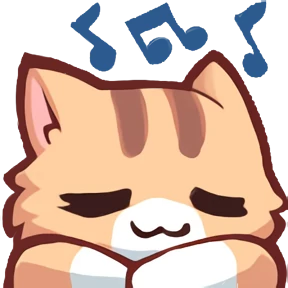 Котик — стикер для MAX