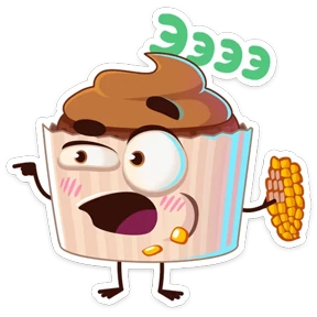 Кексанутый — стикер для MAX