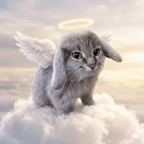 Котозаяц — стикер для MAX