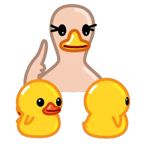 Уточки от @channel_stickery — стикер для MAX