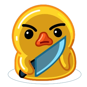 Уточки от @channel_stickery — стикер для MAX