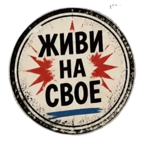 Панк Светлый — стикер для MAX