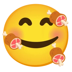 Странные Эмодзи — стикер для MAX