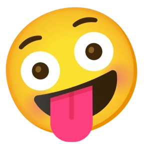 Странные Эмодзи — стикер для MAX