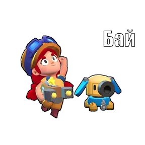 Brawl Stars — стикер для MAX