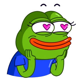 Пепе @PNG_MiN — стикер для MAX