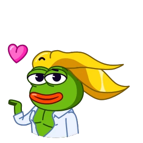 Пепе @PNG_MiN — стикер для MAX