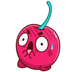 Hot Cherry — стикер для MAX