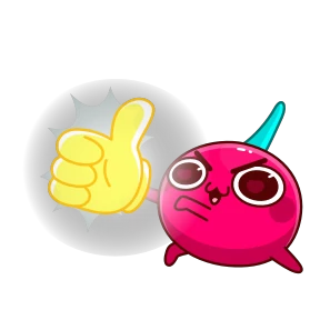 Hot Cherry — стикер для MAX