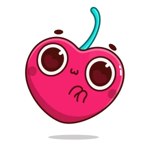 Hot Cherry — стикер для MAX