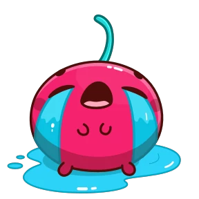 Hot Cherry — стикер для MAX