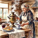 У бабушки в деревне