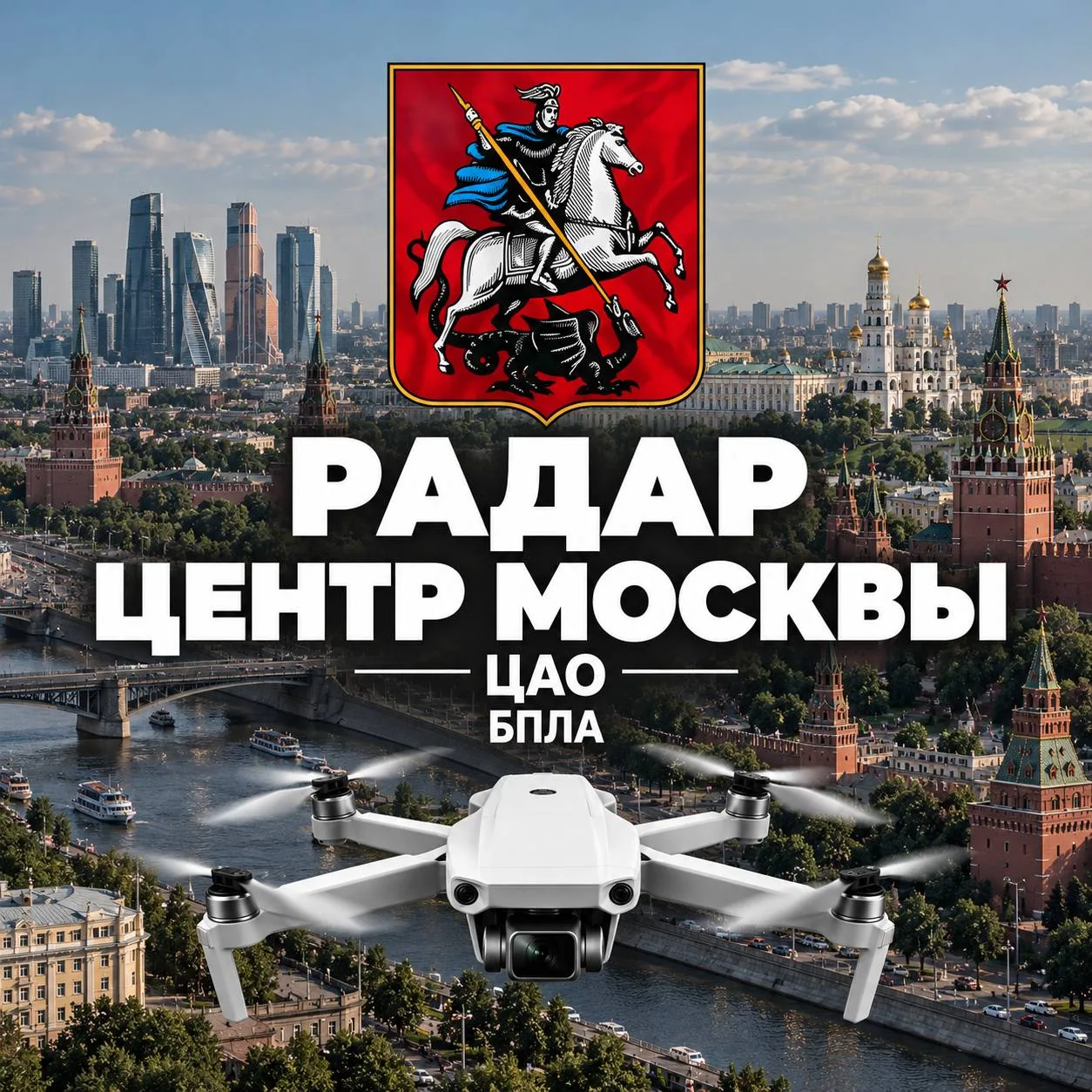 Радар Центра Москвы | ЦАО | БПЛА — канал в мессенджере MAX