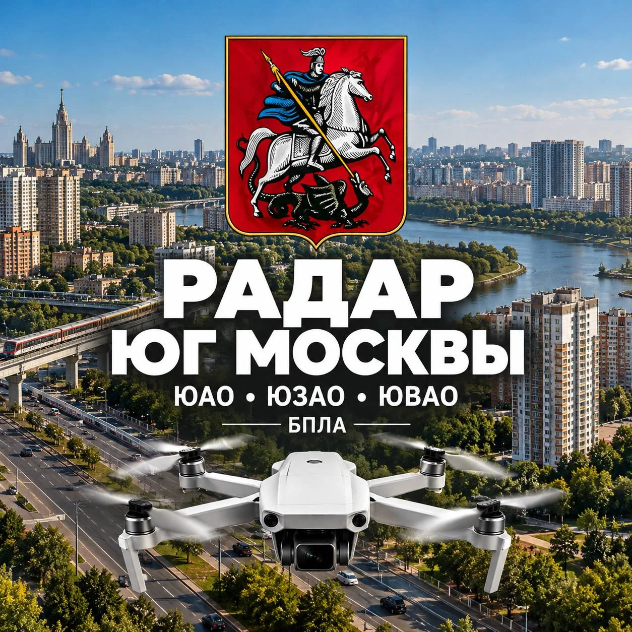 Радар Юг Москвы | ЮАО • ЮЗАО • ЮВАО | БПЛА — канал в мессенджере MAX