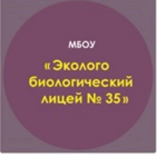 МБОУ "Лицей № 35" — канал в мессенджере MAX