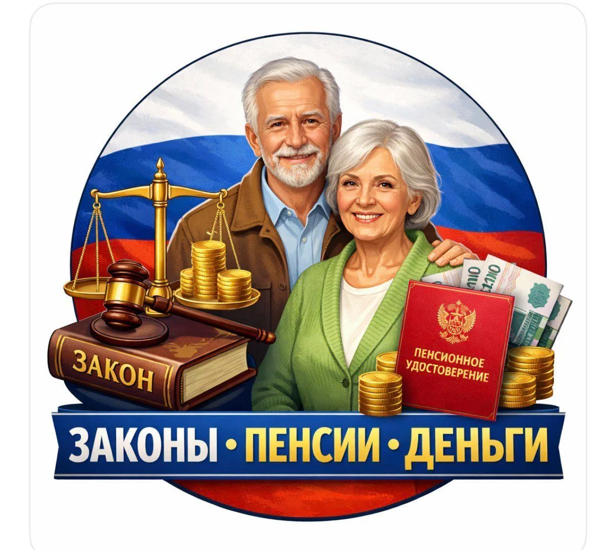 Законы, Пенсии и Деньги — канал в мессенджере MAX