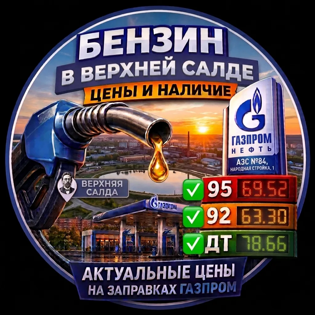 Газпром Верхняя Салда — канал в мессенджере MAX
