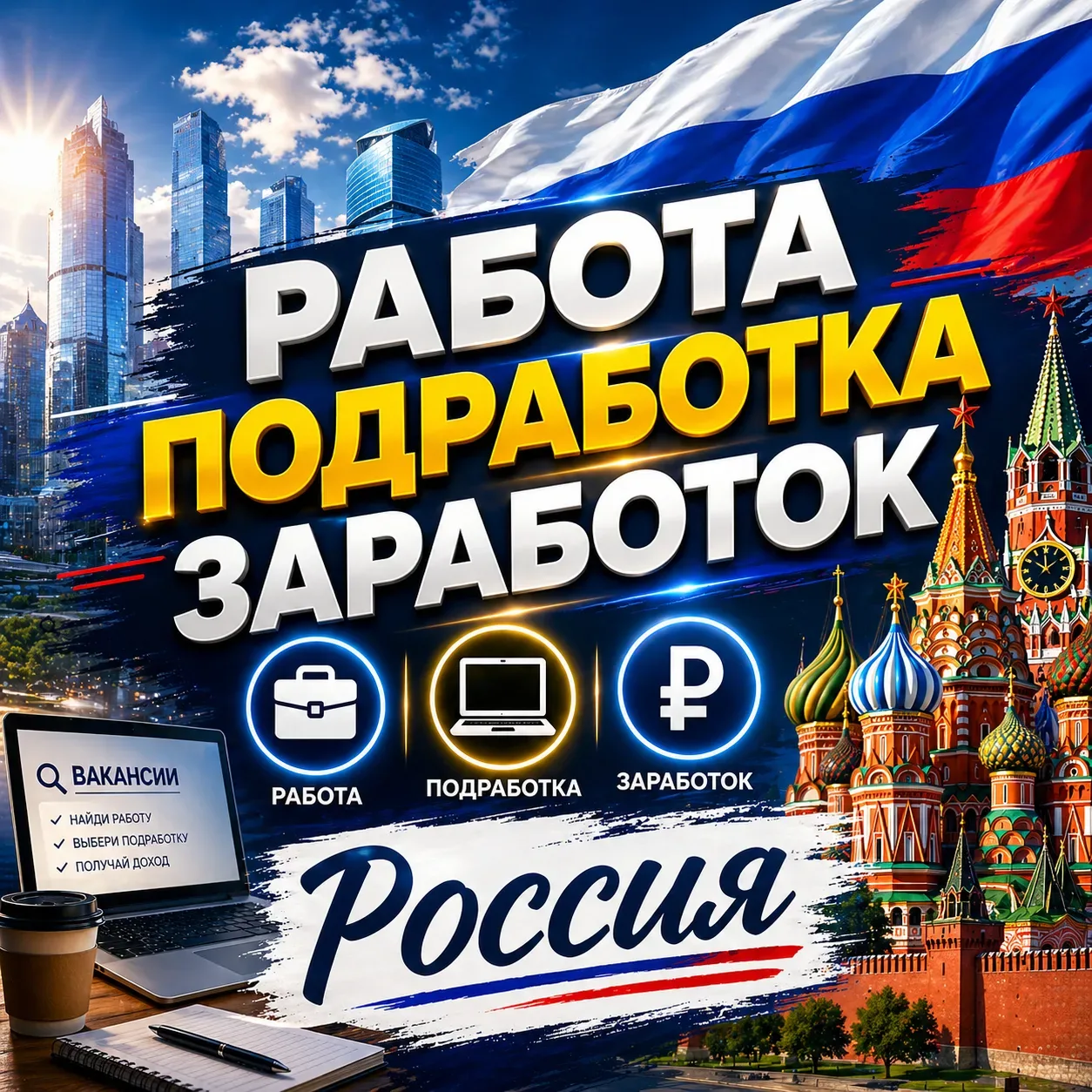 Работа Подработка Заработок — канал в мессенджере MAX
