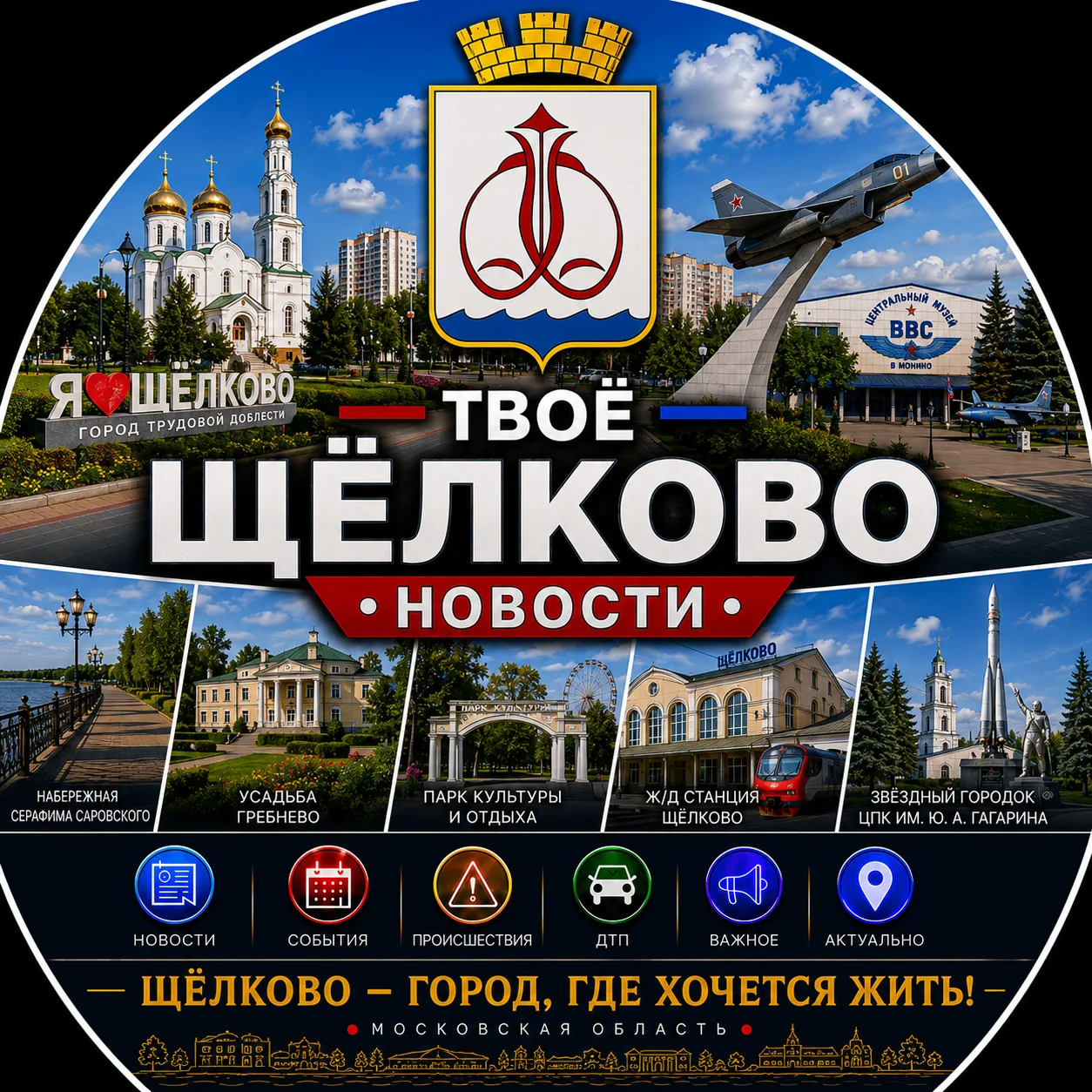 Твоё Щёлково | Новости — канал в мессенджере MAX