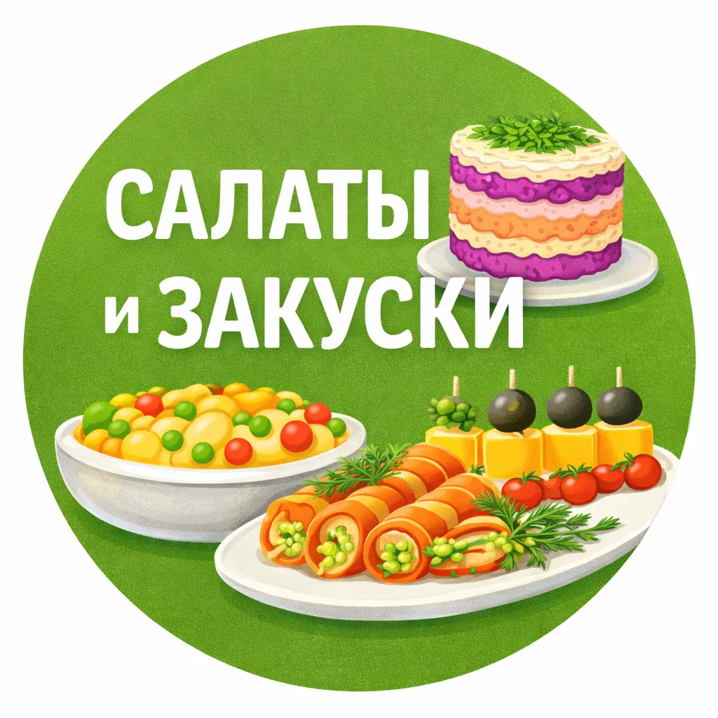Салаты и Закуски — канал в мессенджере MAX