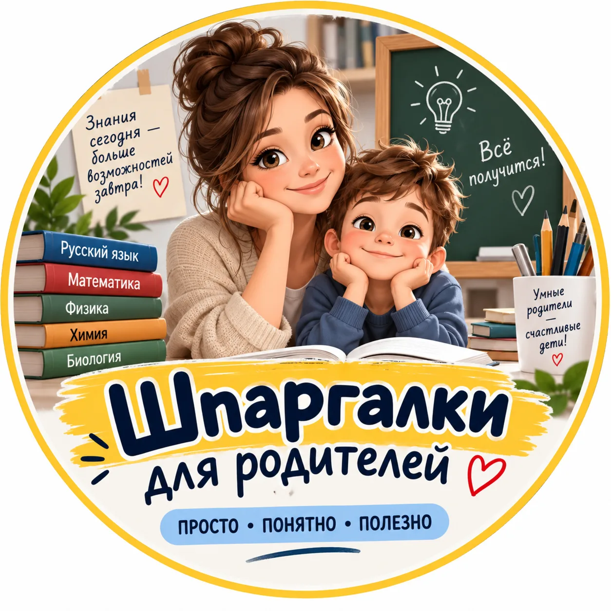 Шпаргалки для родителей 📚 — канал в мессенджере MAX