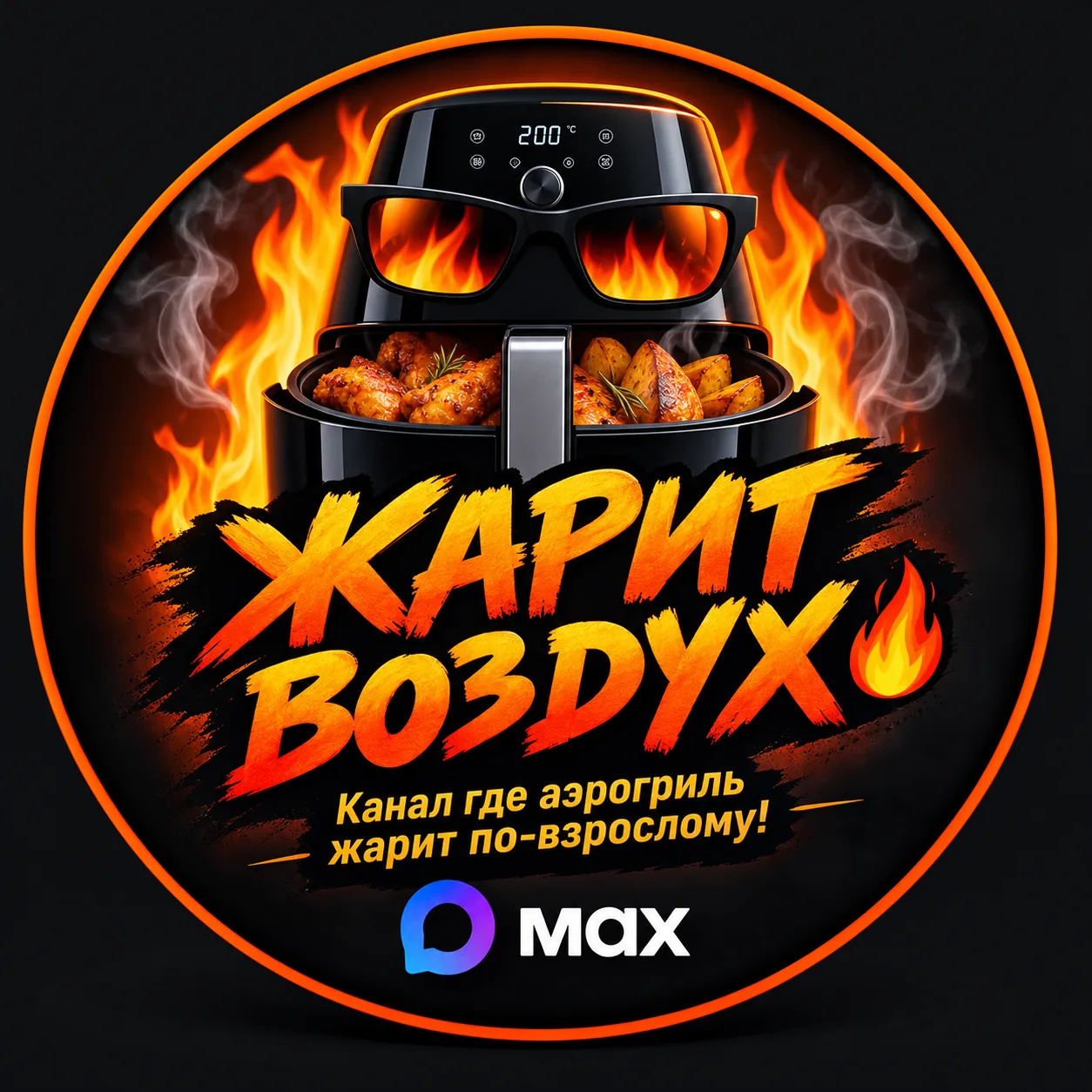 🔥ЖАРИТ ВОЗДУХ 🔥 — канал в мессенджере MAX