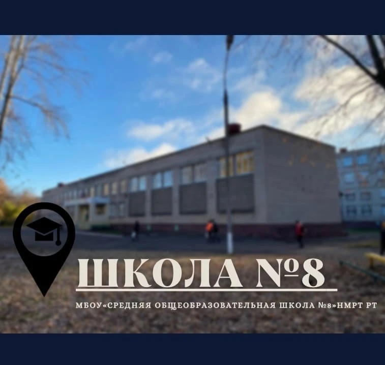 МБОУ "Средняя общеобразовательная школа №8" НМР РТ — канал в мессенджере MAX