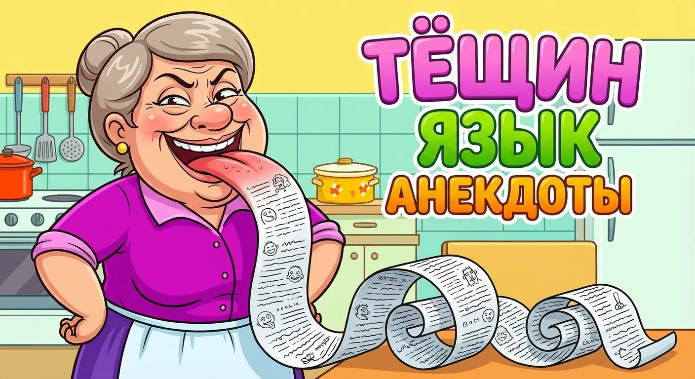 Анекдоты | Тёщин Язык — канал в мессенджере MAX