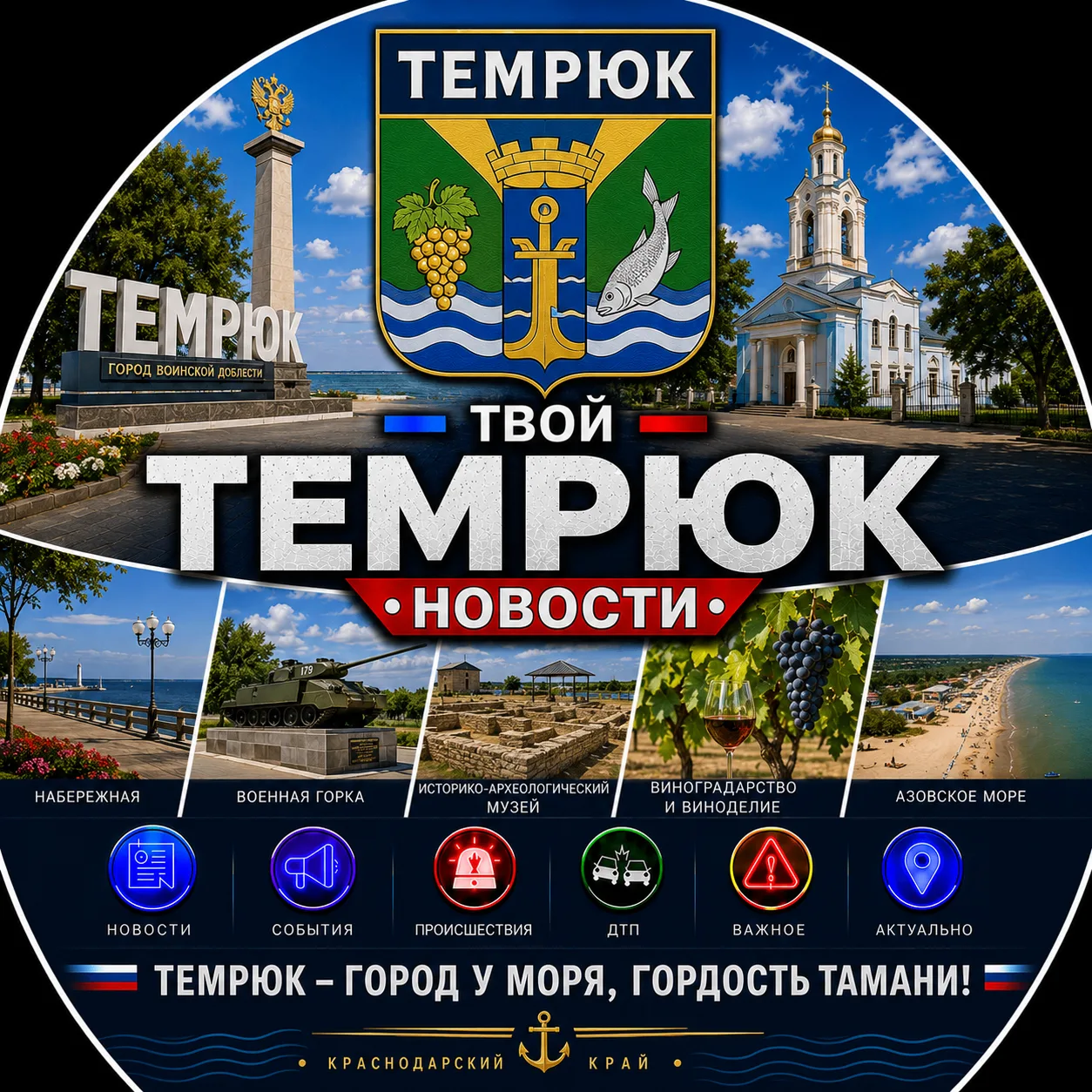 Твой Темрюк | Новости — канал в мессенджере MAX