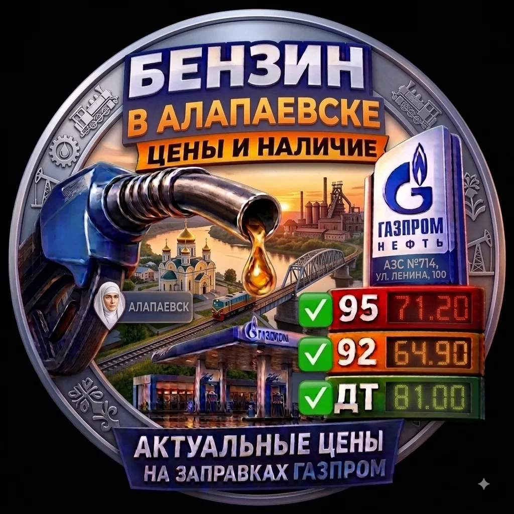 Газпром Алапаевск — канал в мессенджере MAX