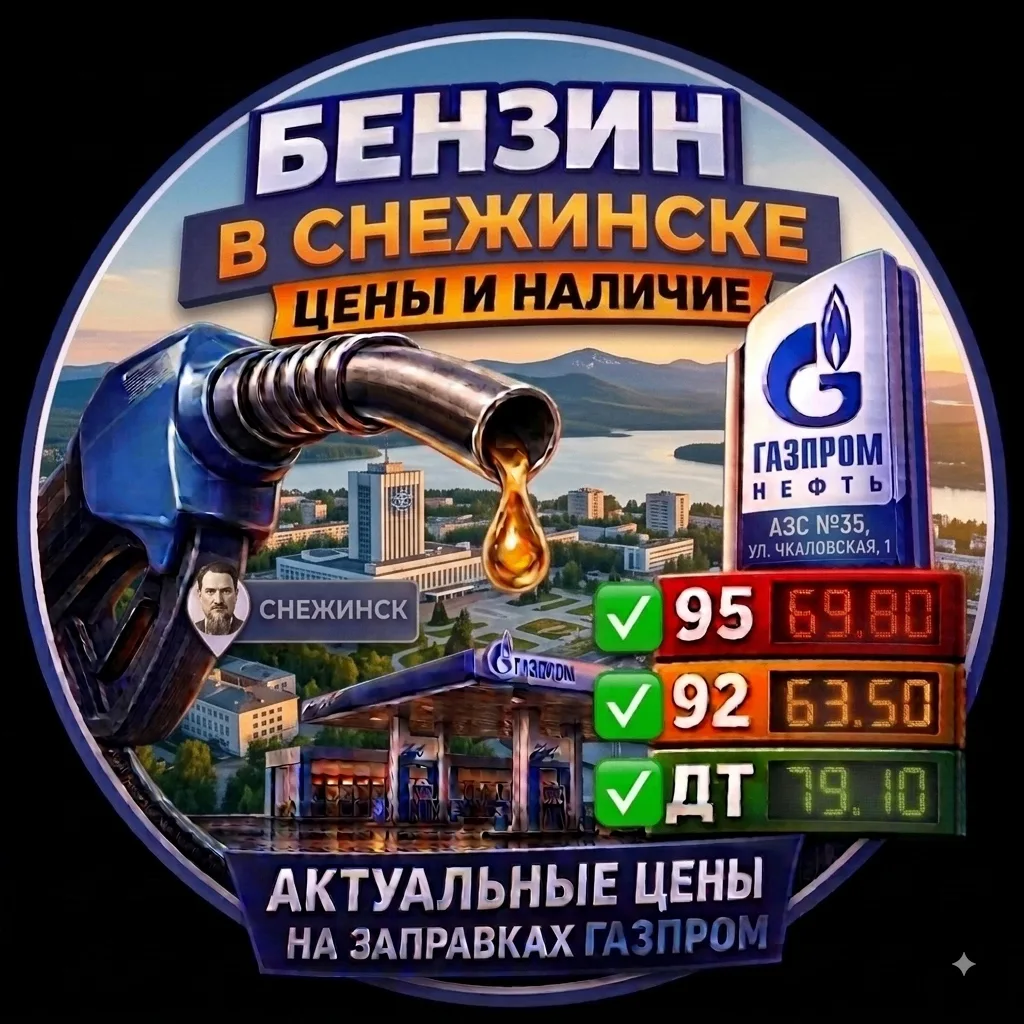 Газпром Снежинск — канал в мессенджере MAX