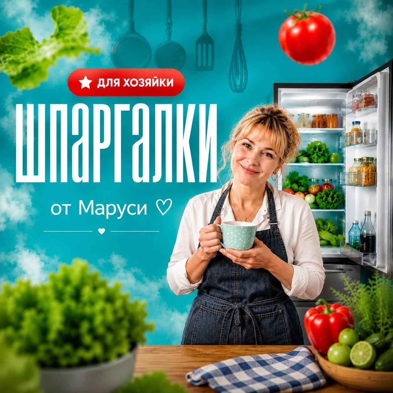 Шпаргалки для хозяйки от Маруси. Рецепты | Советы | Лайфхаки — канал в мессенджере MAX