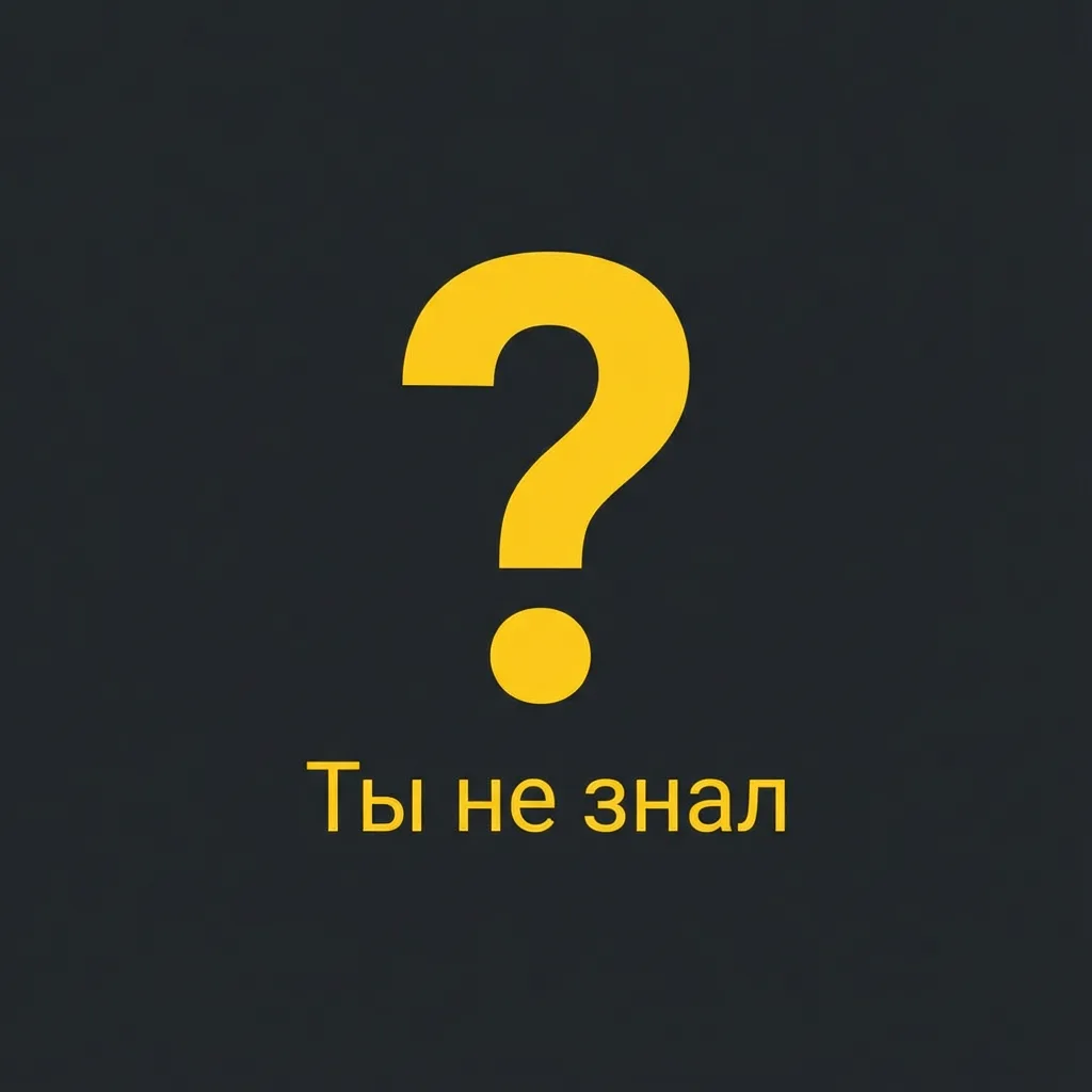 Ты не знал — канал в мессенджере MAX