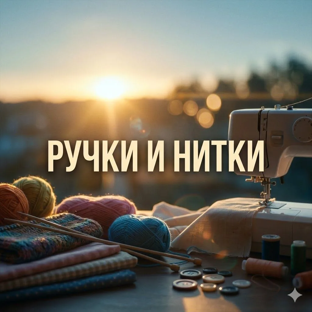 Ручки и нитки | Вязание, шитьё, рукоделие — канал в мессенджере MAX