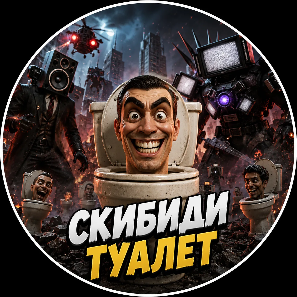 СКИБИДИ ТУАЛЕТ — канал в мессенджере MAX