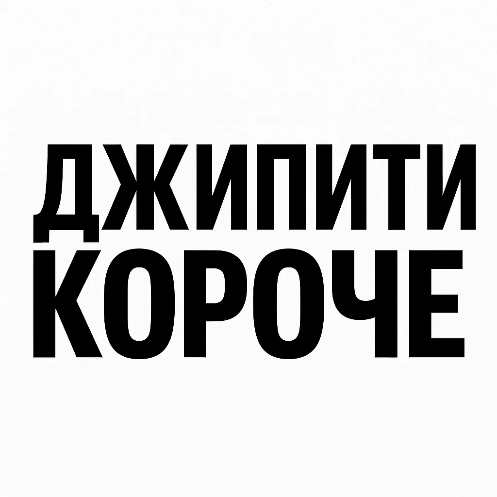 Джипити короче — канал в мессенджере MAX