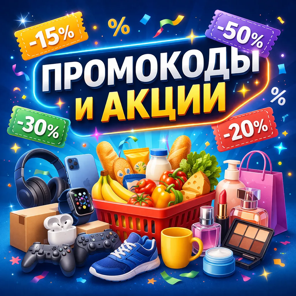 Промокоды и акции — канал в мессенджере MAX