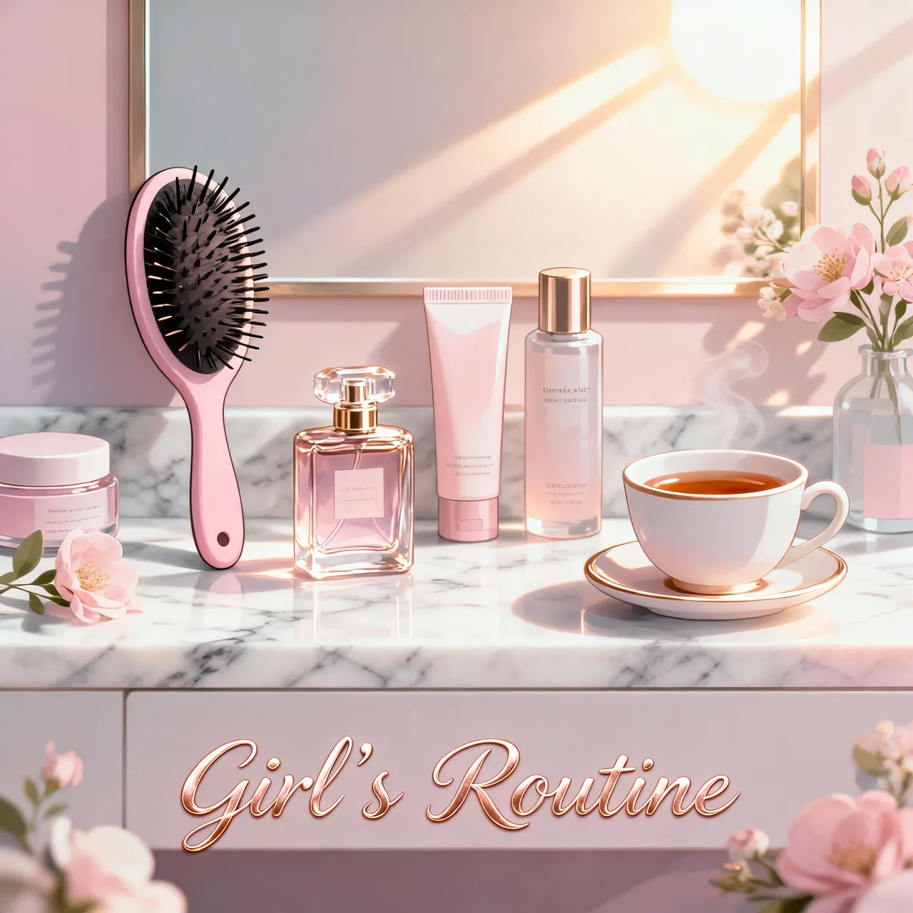 Girl’s Routine | бьюти красота похудение уход за собой стройная фигура макияж волосы кожа здоровое питание фитнес дома GRWM get ready with me утренняя вечерняя glow up трансформация 2026 мотивация