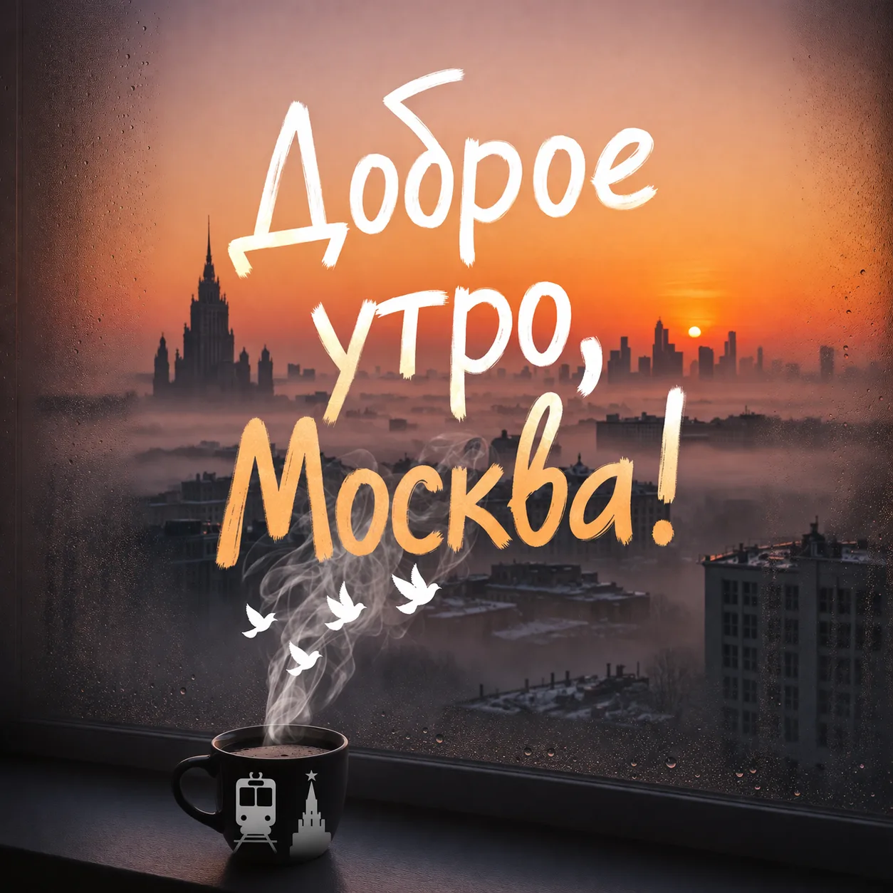 Доброе утро, Москва!