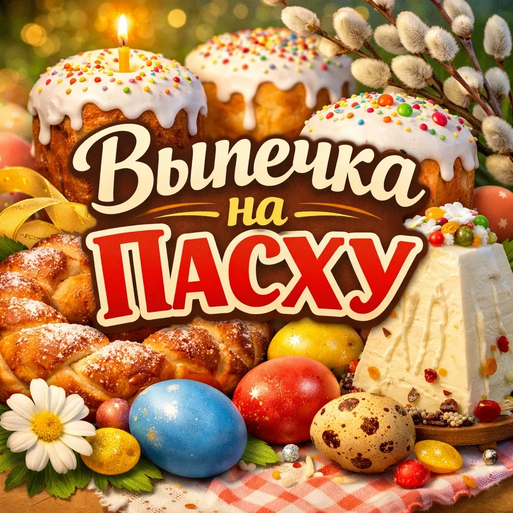 Выпечка на ПАСХУ