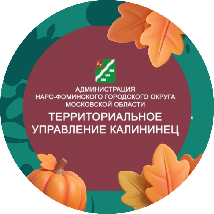 Территориальное управление Калининец Администрации Наро-Фоминского городского округа Московской области — канал в мессенджере MAX