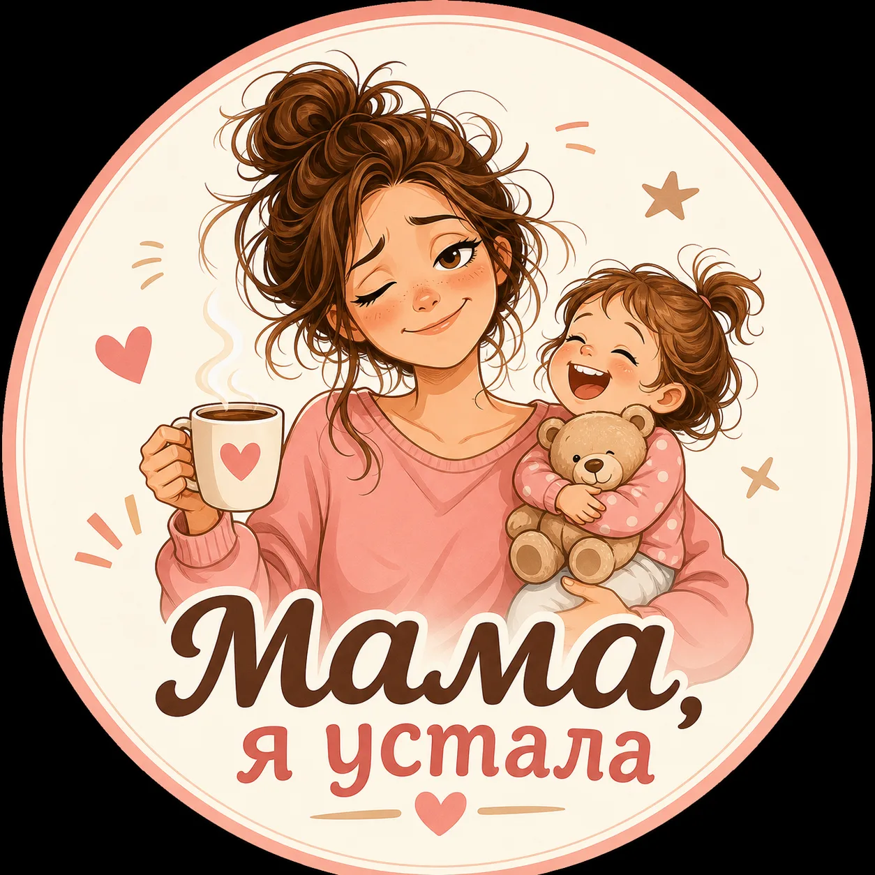 Мама, я устала — канал в мессенджере MAX