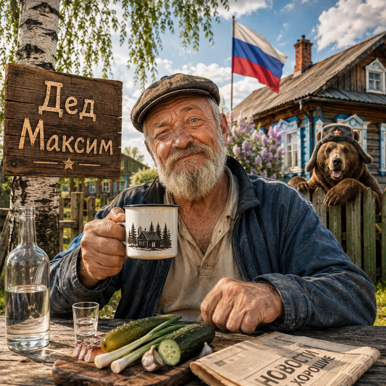 Дед Максим | юмор | приколы | анекдоты — канал в мессенджере MAX