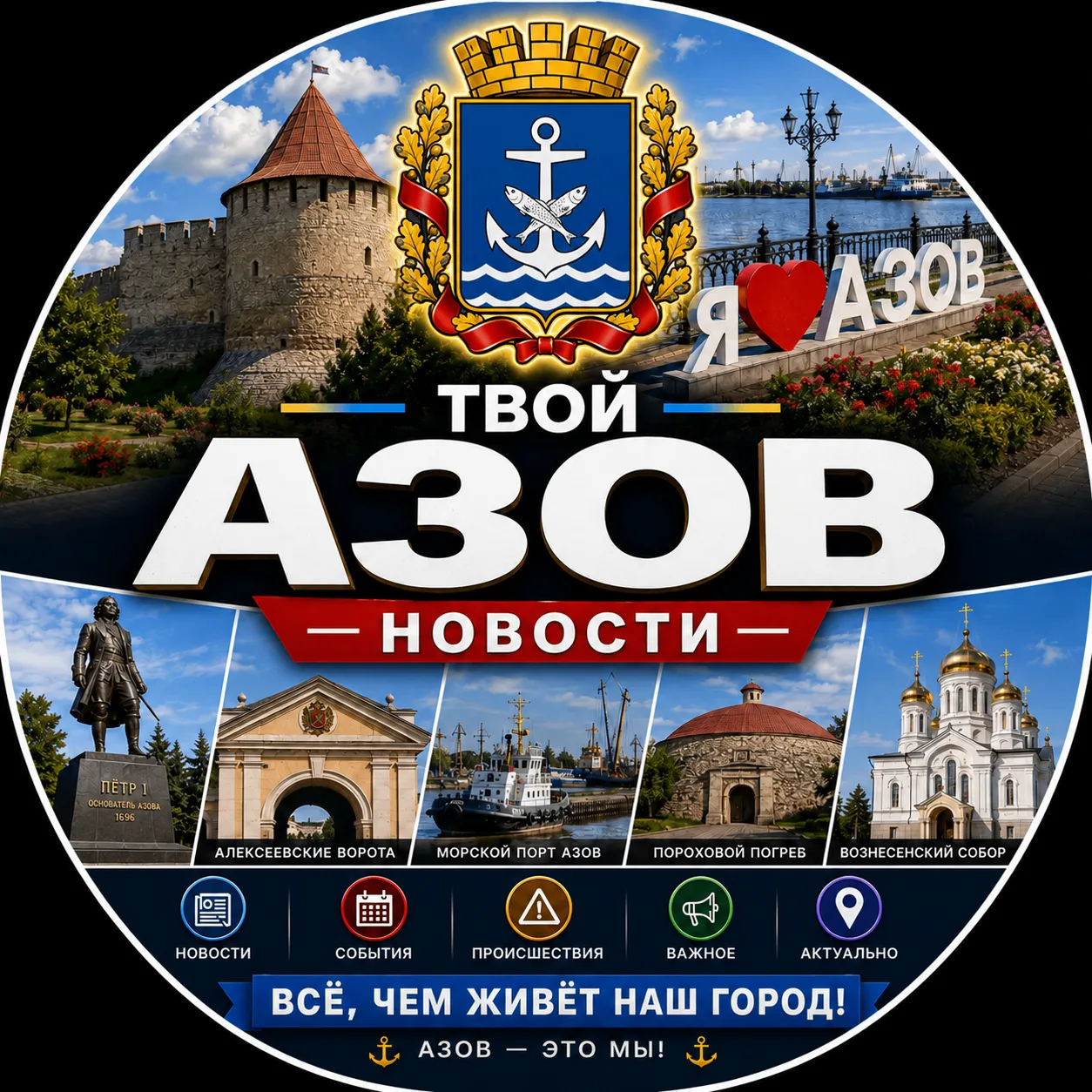 Твой Азов | Новости — канал в мессенджере MAX