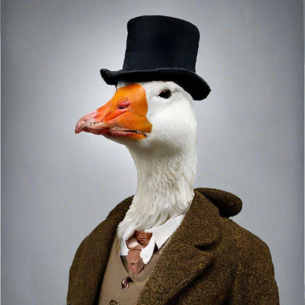 Гусь в пальто | Юмор