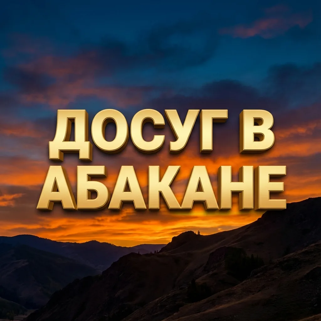 Досуг в Абакане - on line путеводитель. — канал в мессенджере MAX