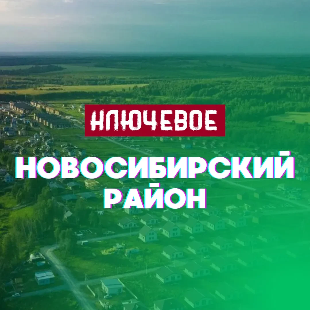 Новосибирский район: ключевое — канал в мессенджере MAX