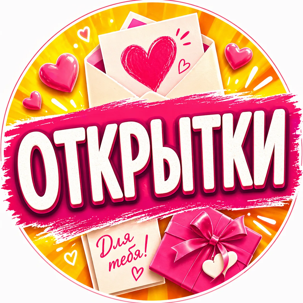 Открытки на каждый день — канал в мессенджере MAX