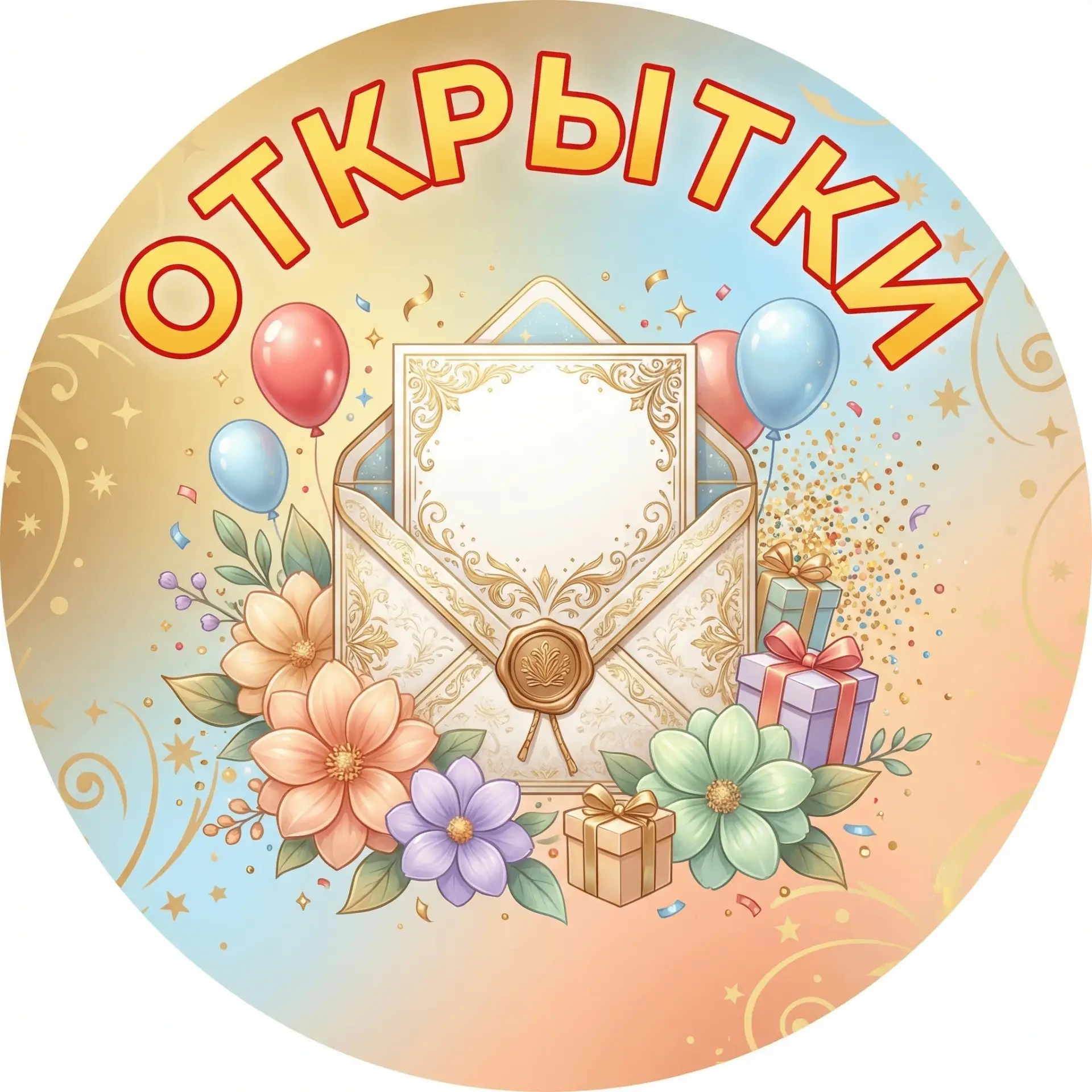 Открытки — канал в мессенджере MAX