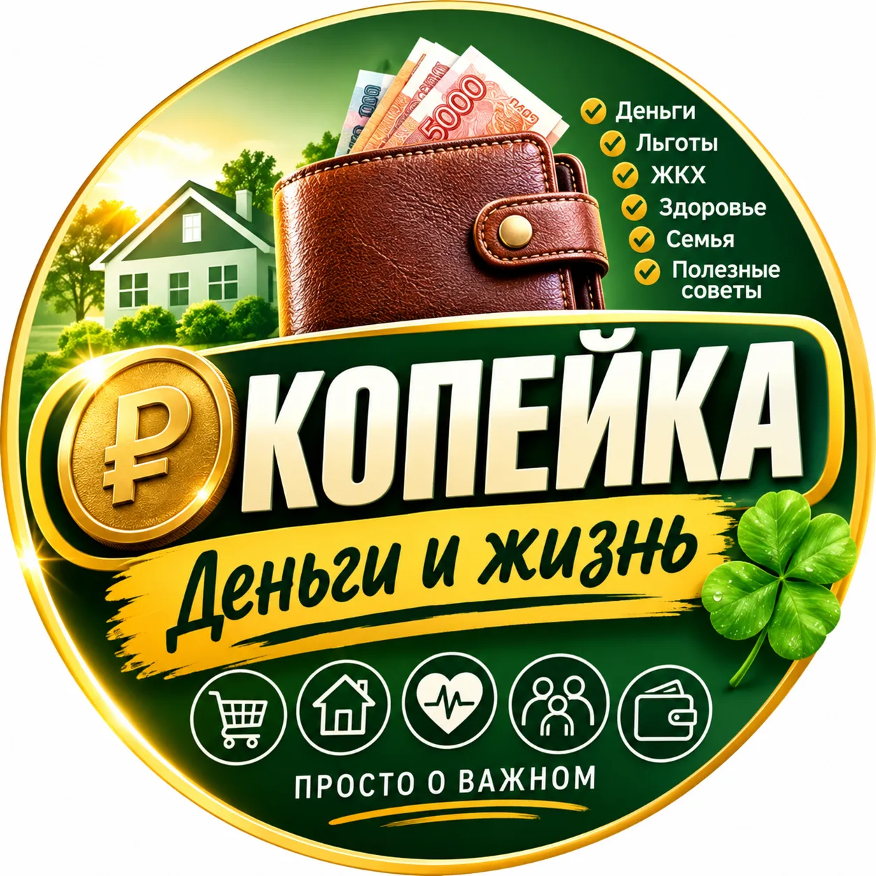 КОПЕЙКА | ДЕНЬГИ И ЖИЗНЬ 💰+❤️ — канал в мессенджере MAX